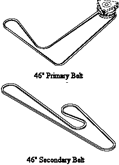 46 belt routing