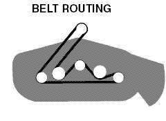54 belt routing diagram